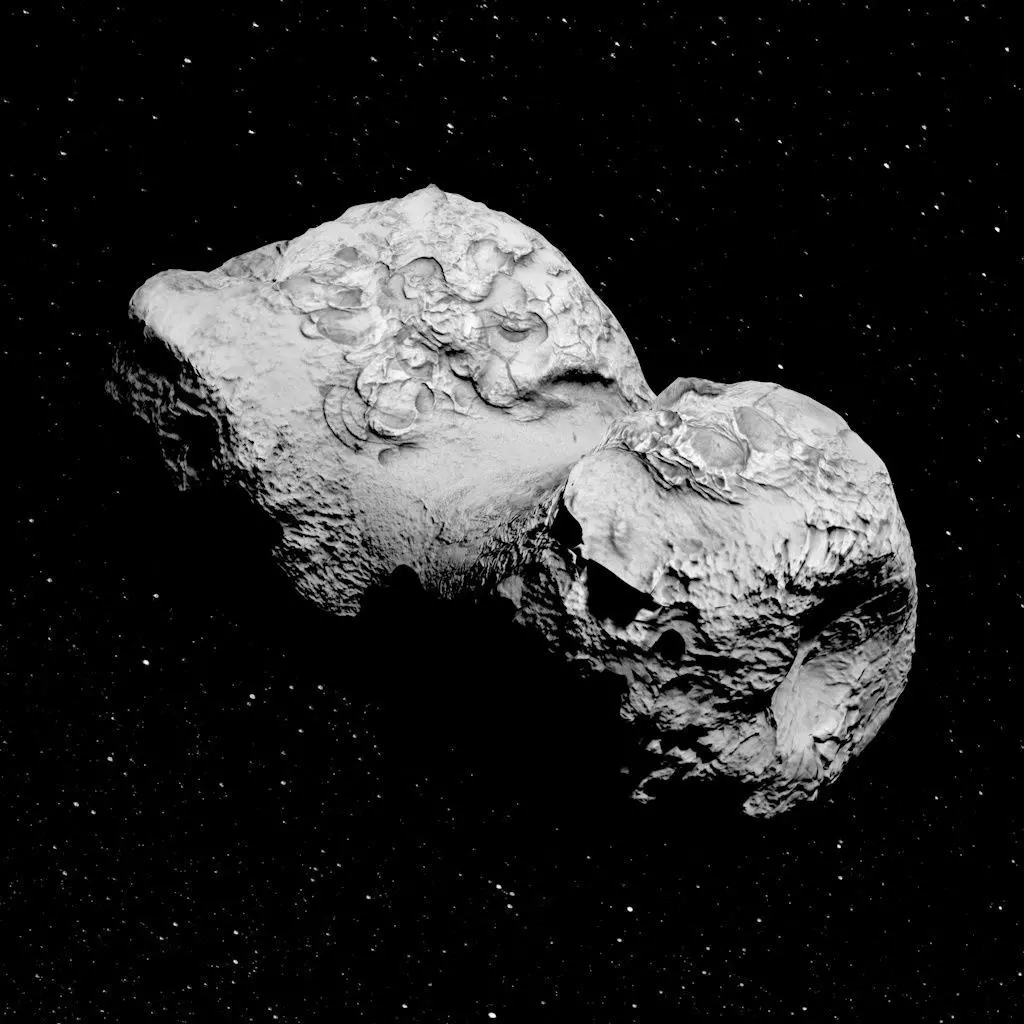 tschuri comet game ready Low-poly 3D model_0