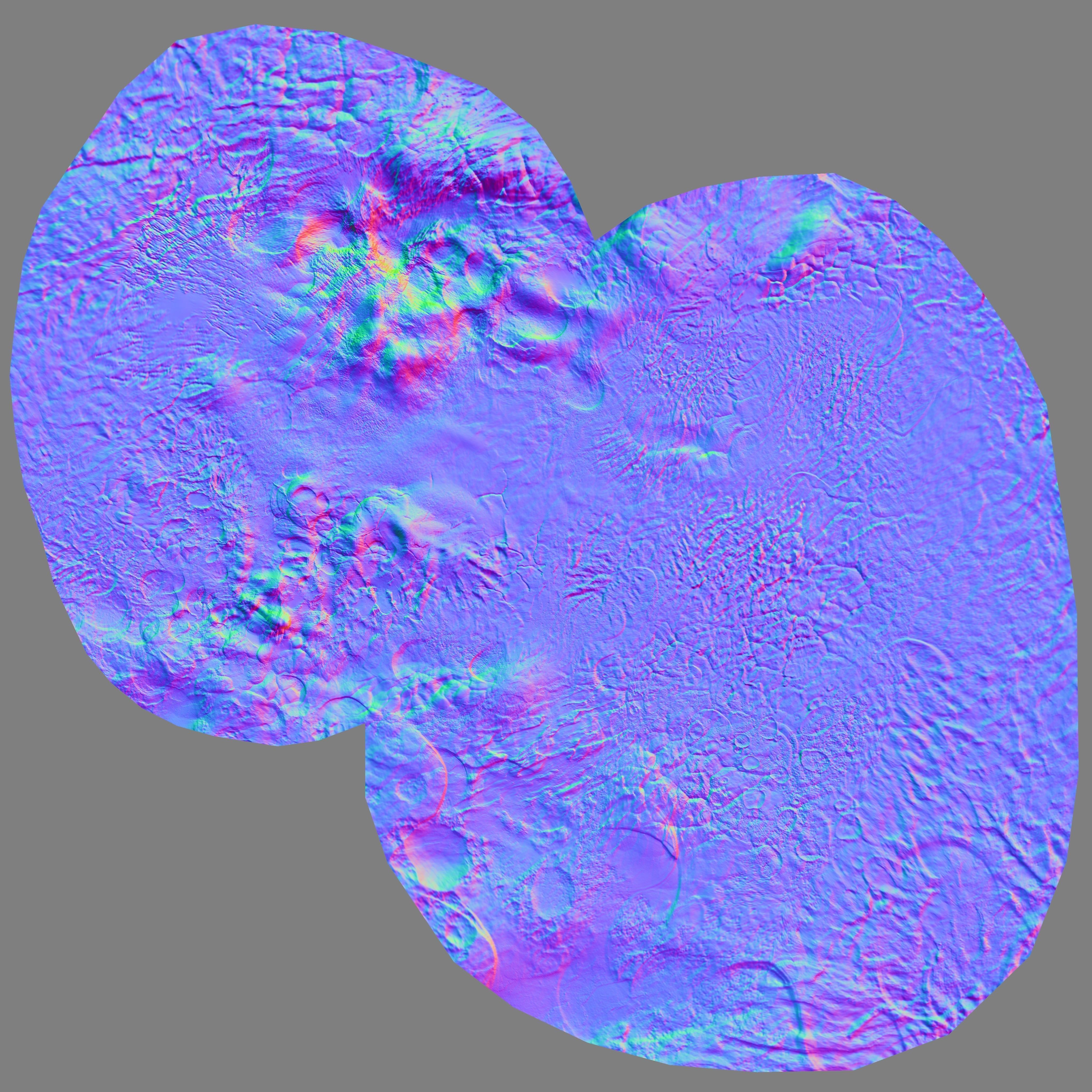 tschuri comet game ready Low-poly 3D model_4