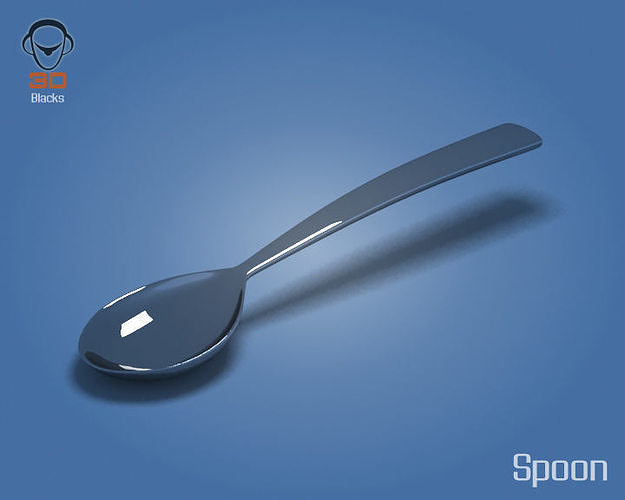 Spoon 3D model