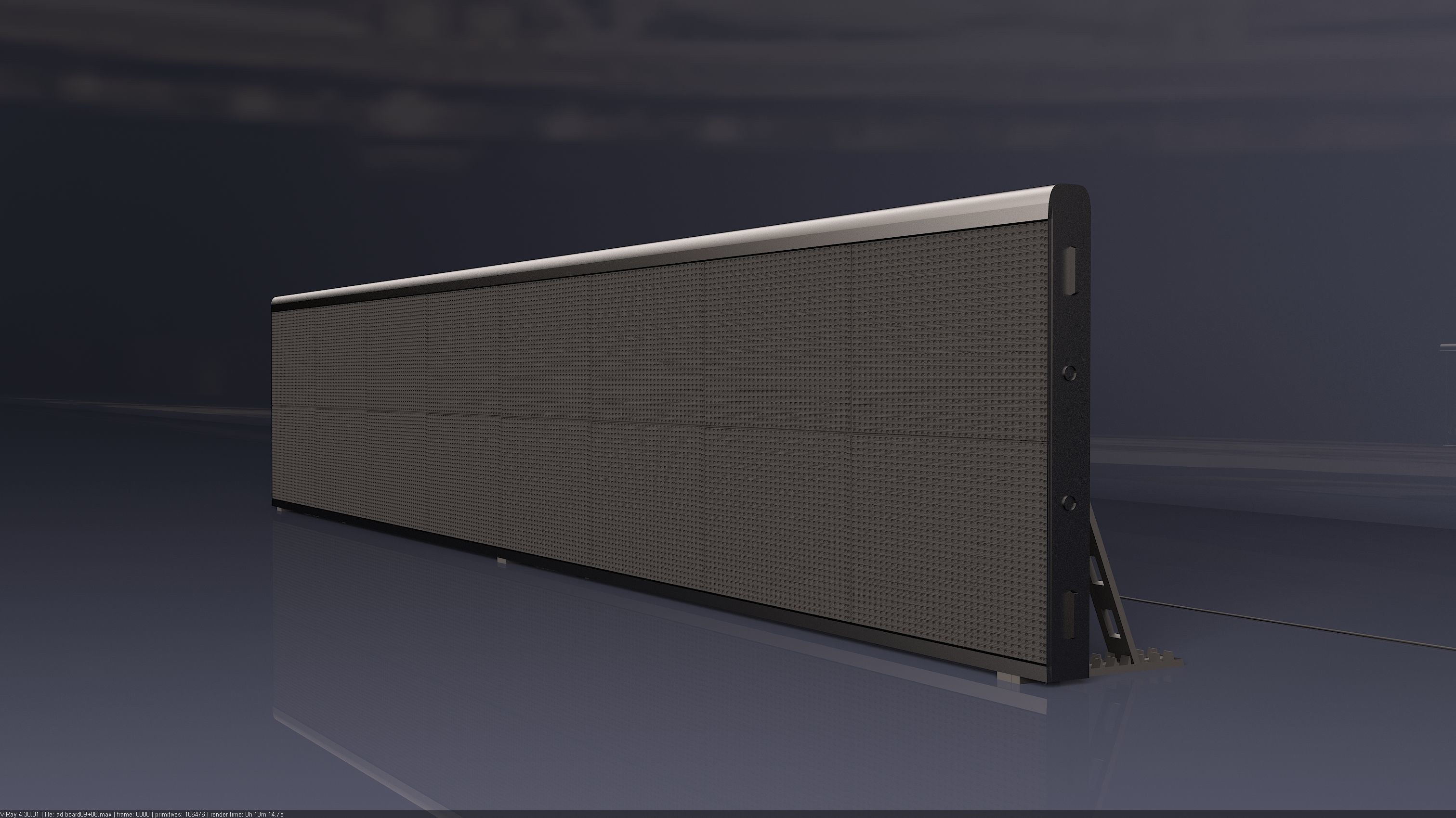 Stadium LED Display 3D model_19