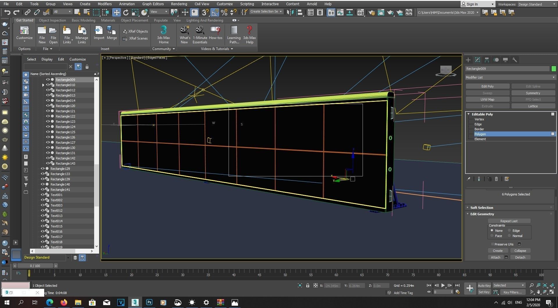 Stadium LED Display 3D model_33