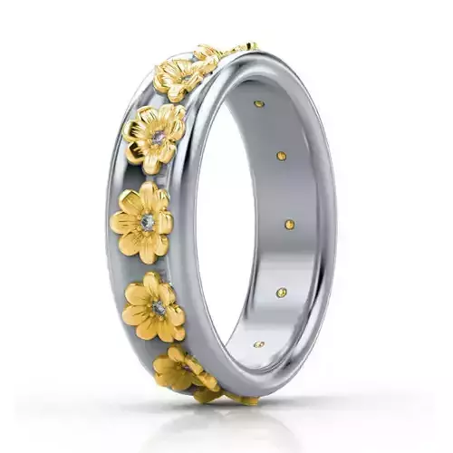 Flower ring
