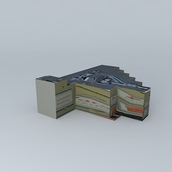 Business Center in Kaunas Free 3D model_2