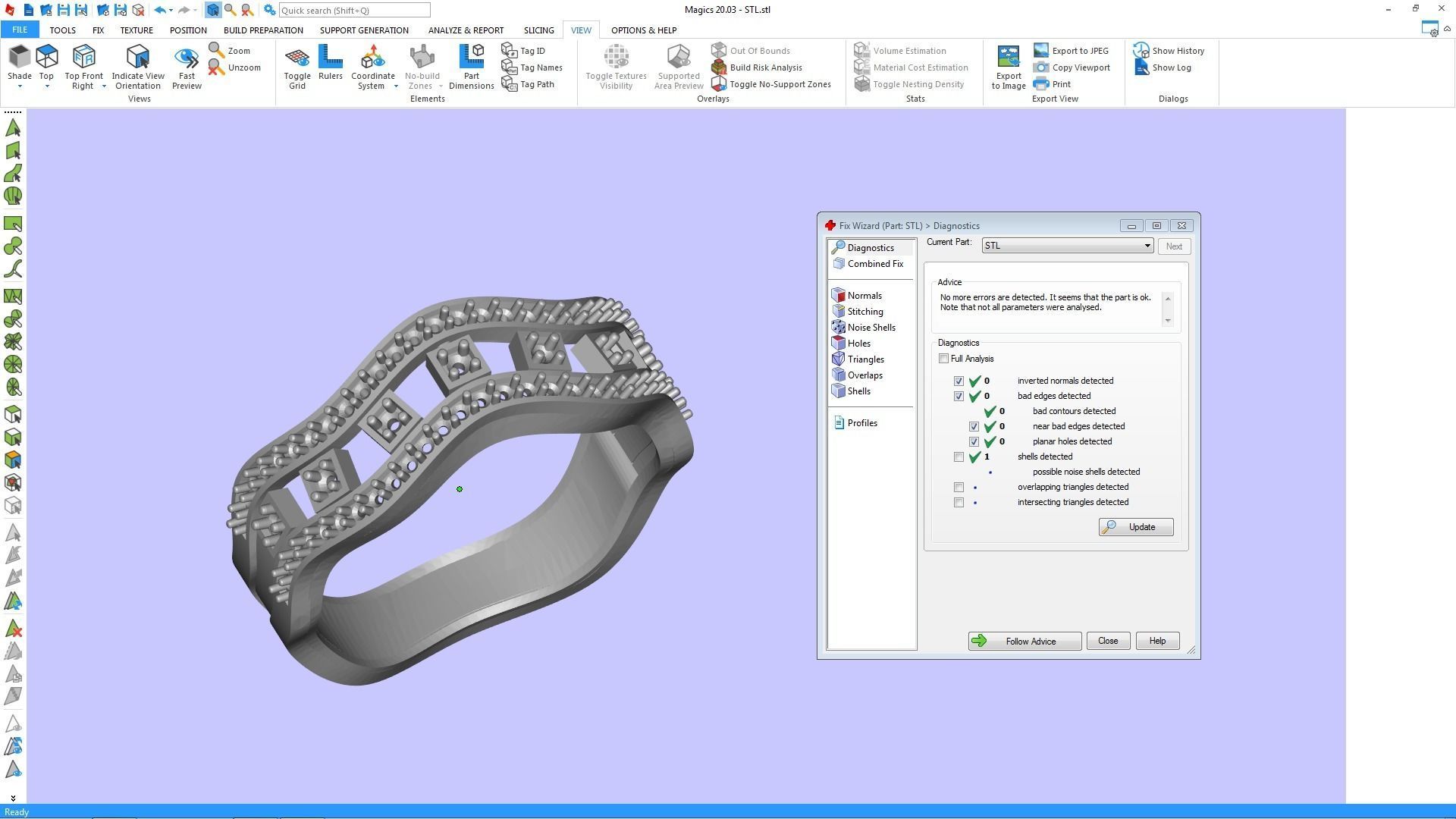 LADIES RING BSJ-R 8868 3D print model_3