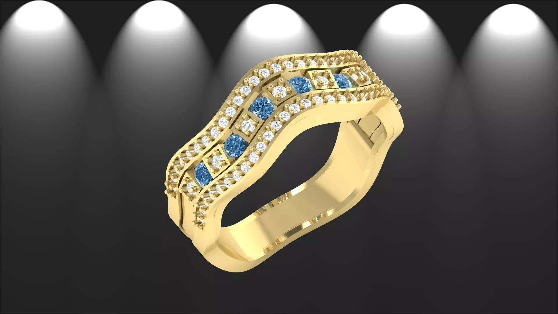 LADIES RING BSJ-R 8868 3D print model_0