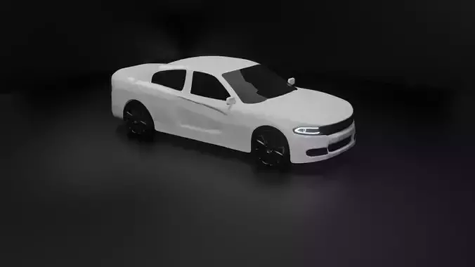 dodge charger Free 3D model