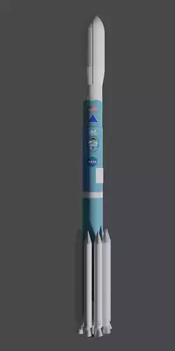 Delta II 3D model
