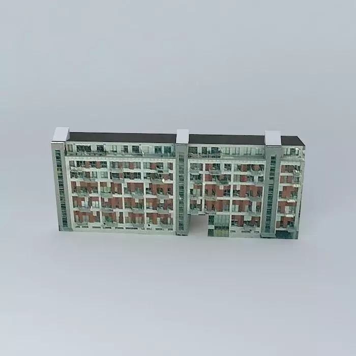 House in Vytautas street Free 3D model