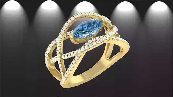 LADIES RING BSJ-R 8878