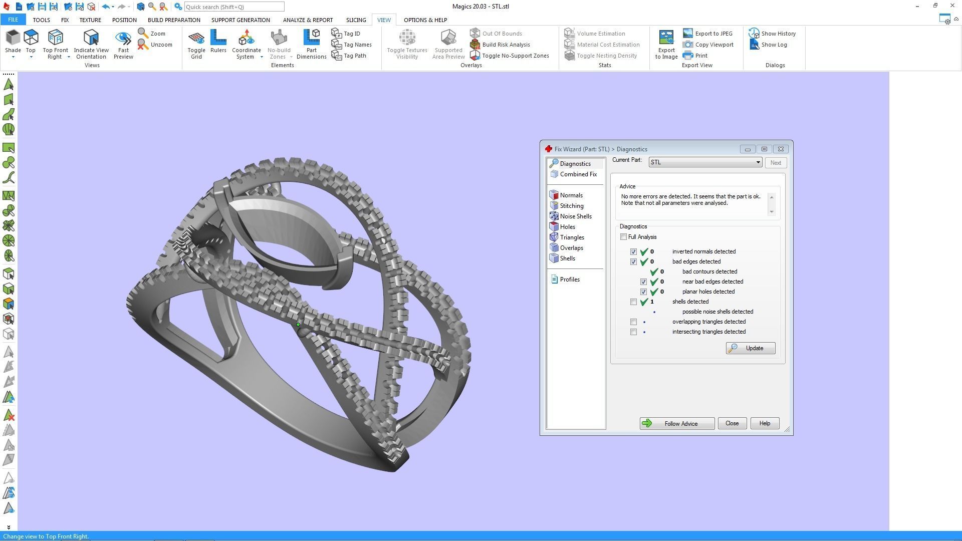 LADIES RING BSJ-R 8878 3D print model_3