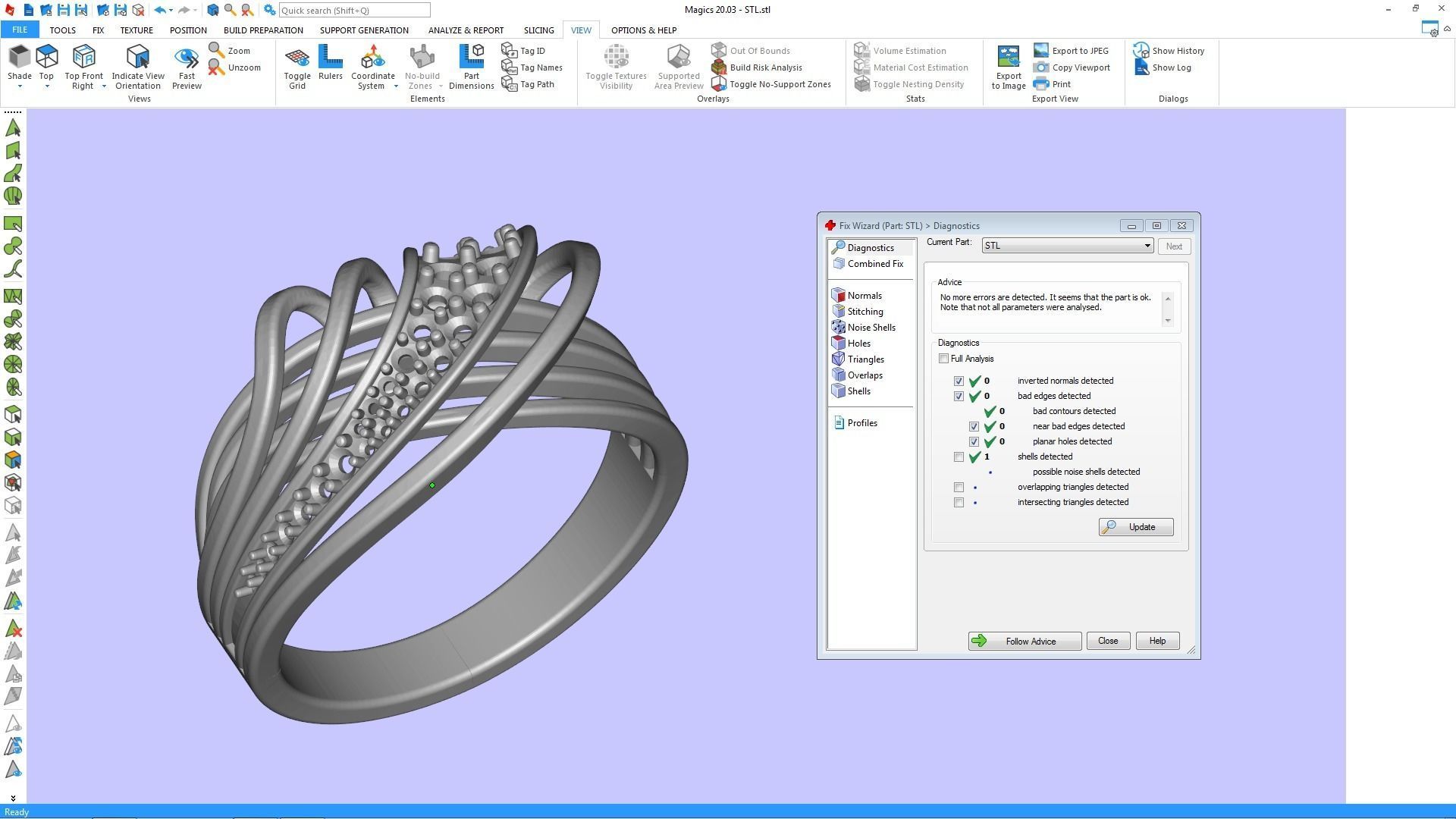 LADIES RING BSJ-R 8884 3D print model_3
