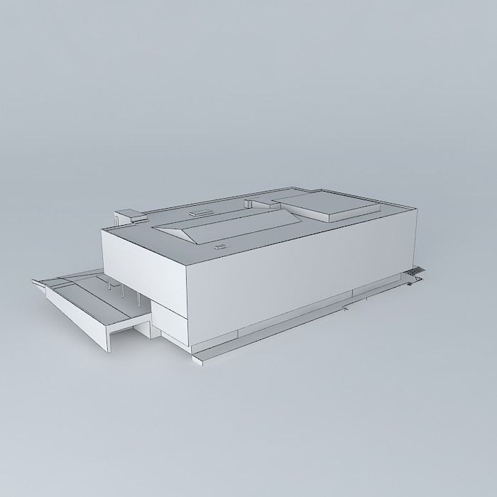 Business,center in Kaunas Free 3D model_3