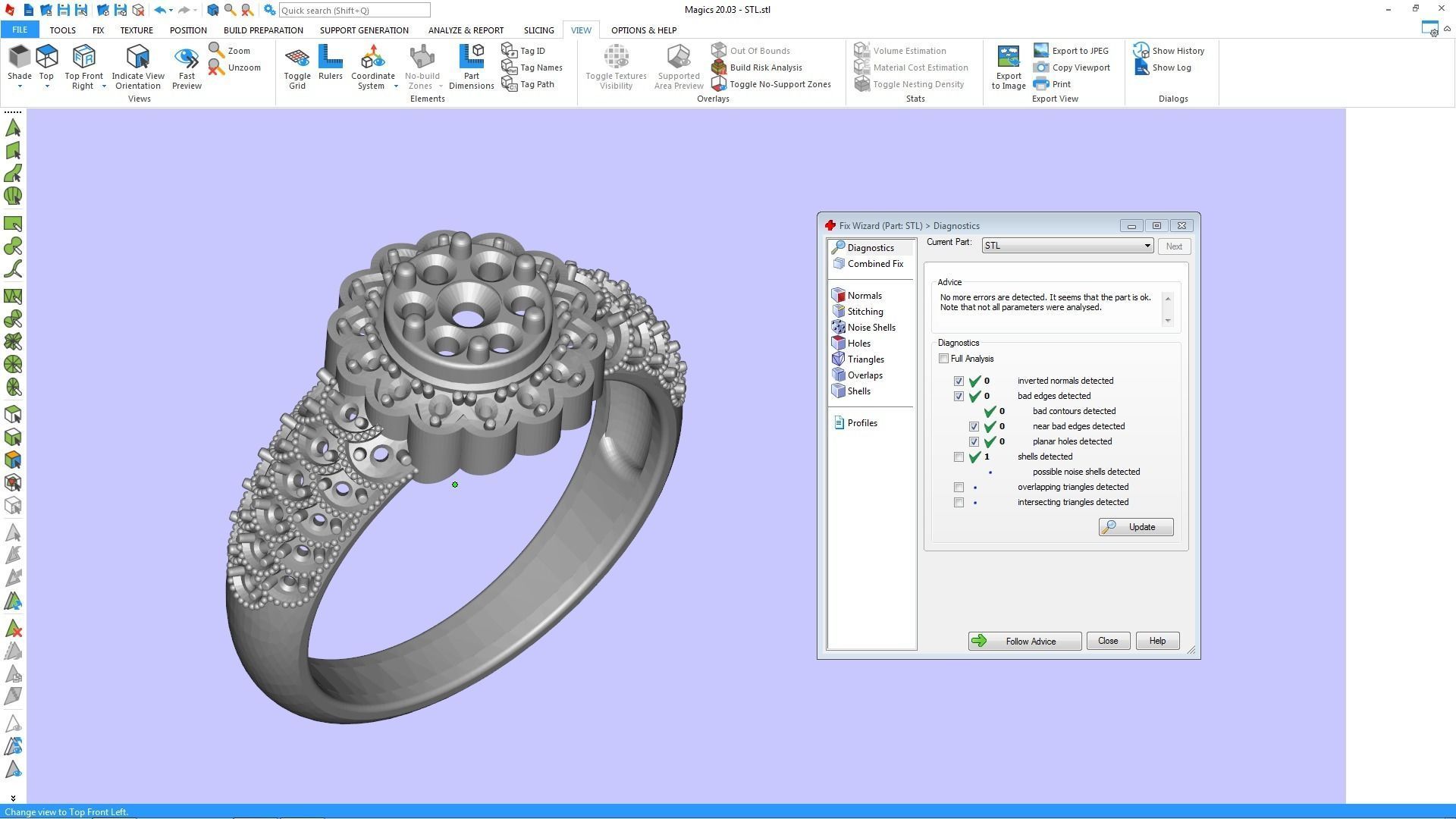 LADIES RING BSJ-R 8885 3D print model_3