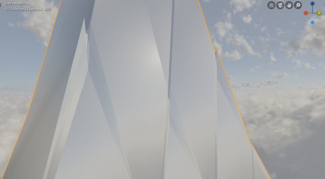 Silver Peak Structure 2nd Version Low-poly 3D model_25