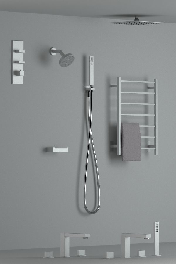 Bathroom set 01 3D model_1