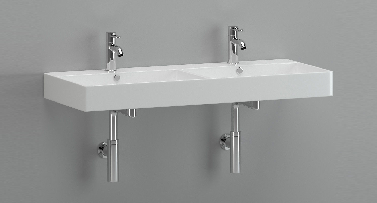 Bathroom Sink 01 3D model_2