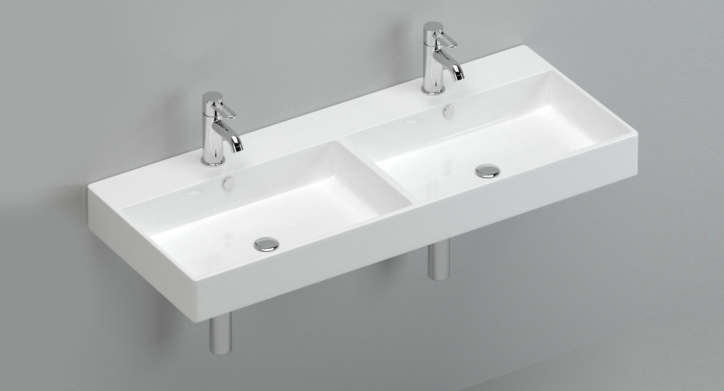 Bathroom Sink 01 3D model_1