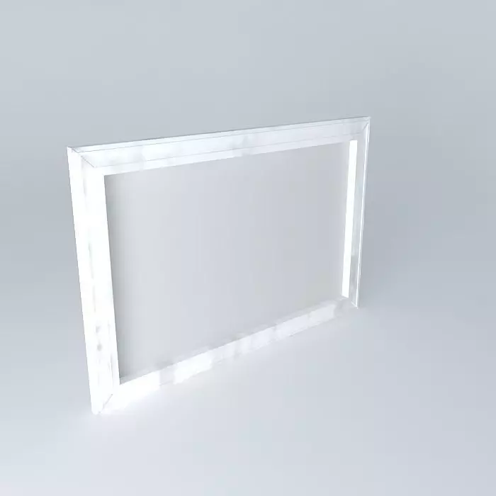 mirror framed.SU 3D model. Free 3D model