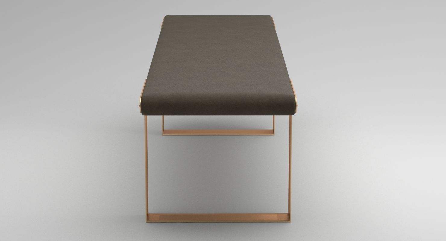 Bench 05 3D model_7