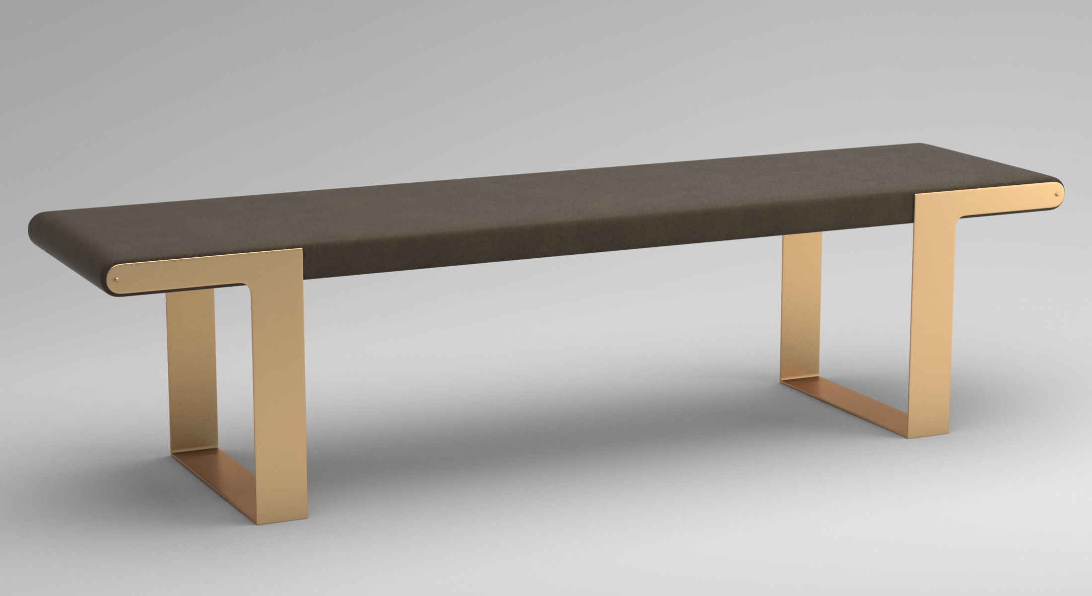 Bench 05 3D model_5