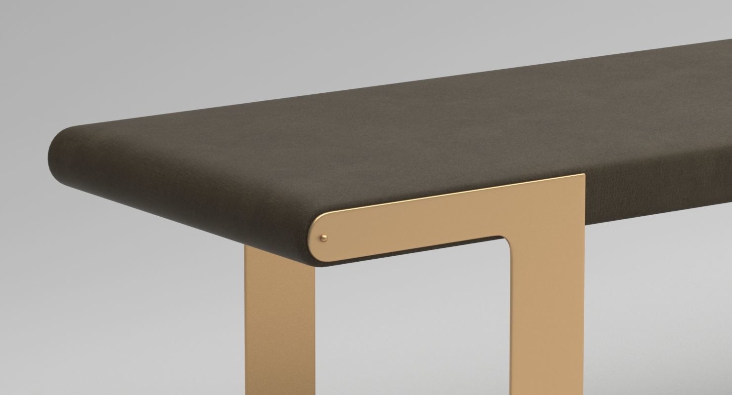 Bench 05 3D model_1