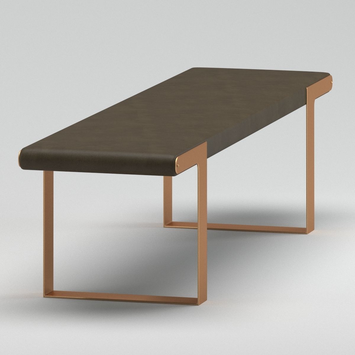 Bench 05 3D model_4
