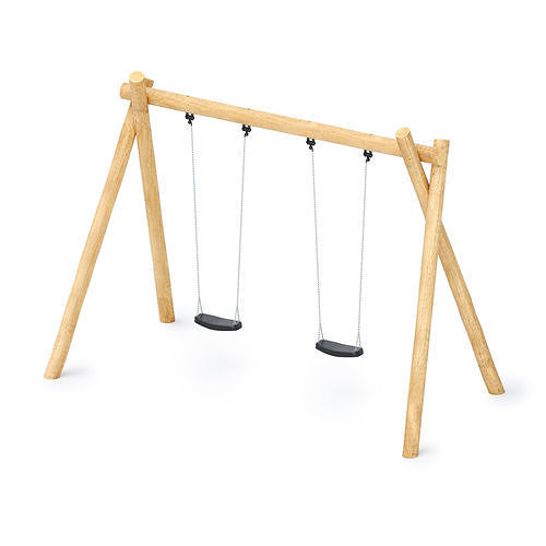 Swing Robinia with 2 seats 3D model