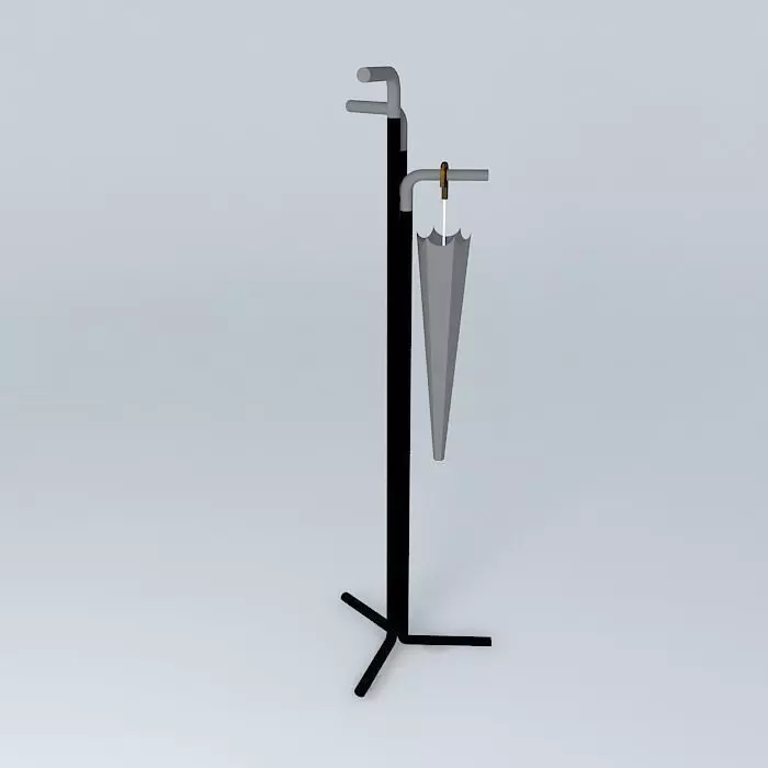 hanger 3D model umbrella stand Free 3D model_0
