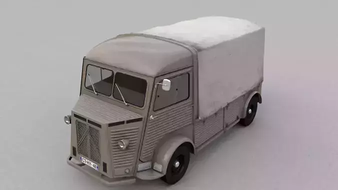 CITROEN HY PICKUP CAMIONETTE 1948 3D model