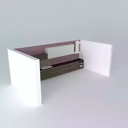 kitchen modern 3D model