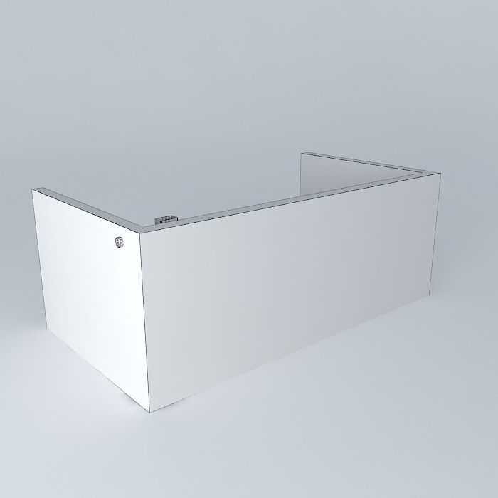 kitchen modern 3D model Free 3D model_4