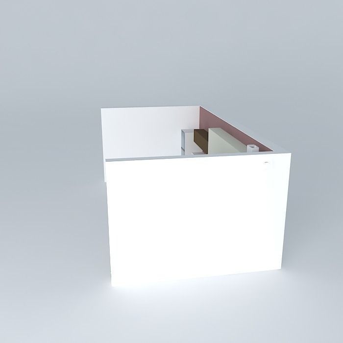 kitchen modern 3D model Free 3D model_2