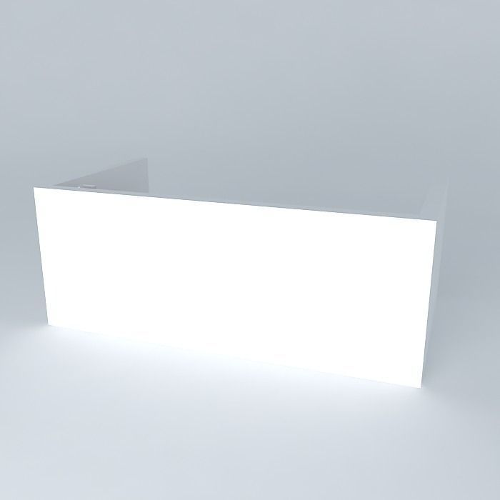 kitchen modern 3D model Free 3D model_1