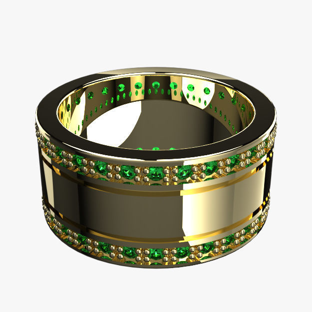 Her ring 1 3D print model_1