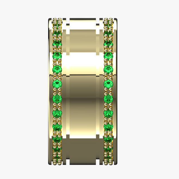 Her ring 1 3D print model_2