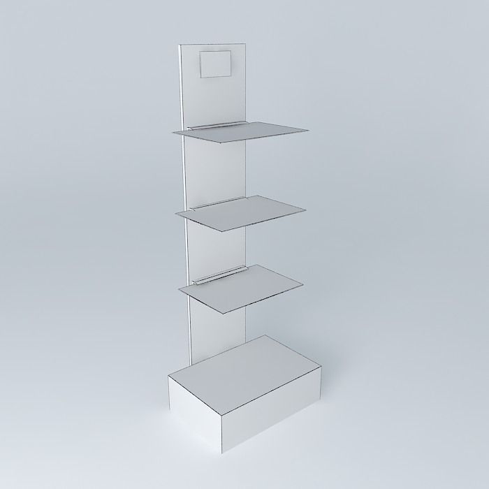 gondola display3D model Free 3D model_3