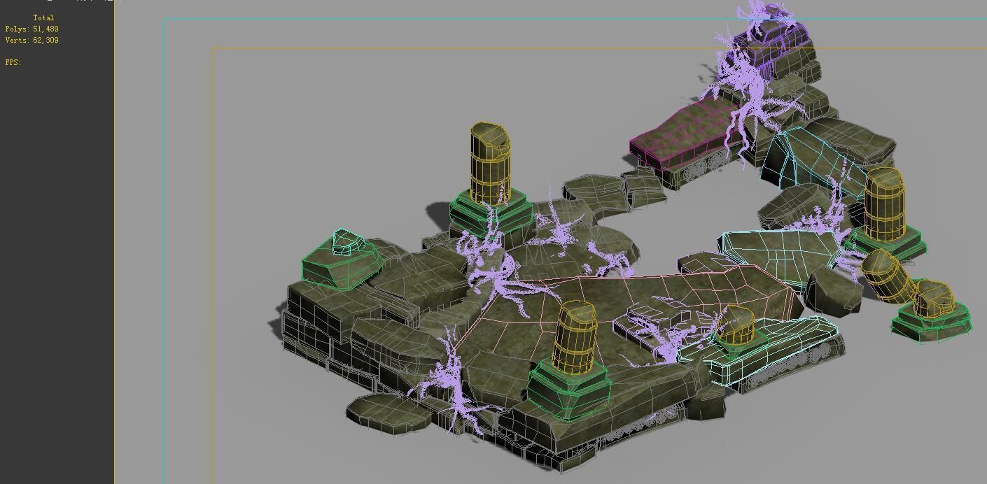 Model - Kashayana Buddha Forest Water Cloister 3D model_2