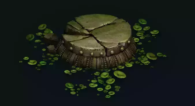 odel - Kapu Buddha Trail Forest Little Lotus Block