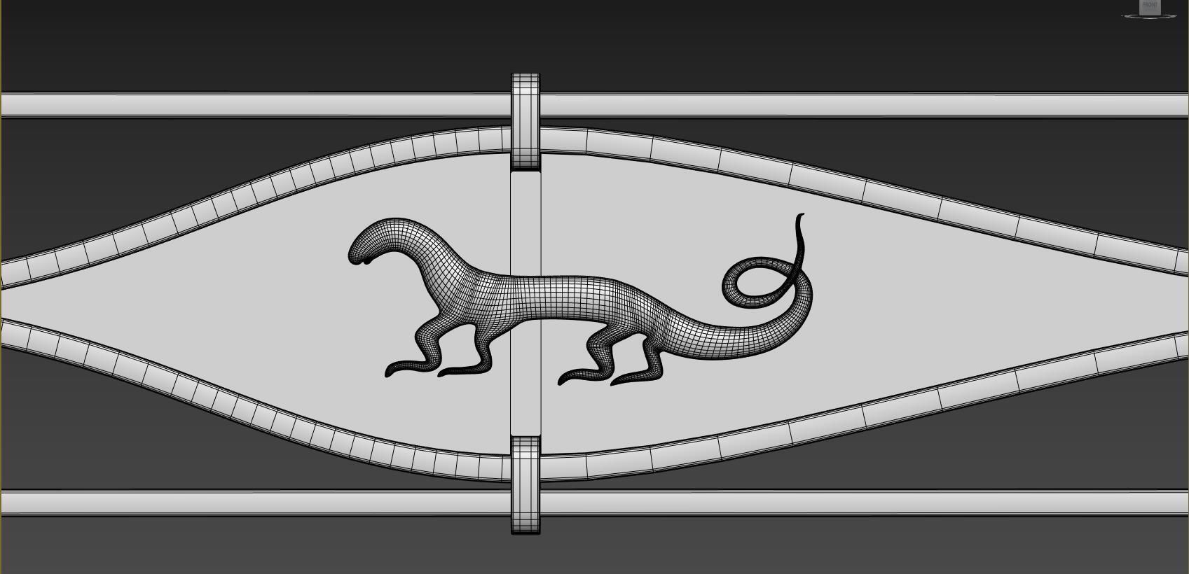 weather vane 3D model_9