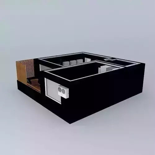 Apartment 3D model house