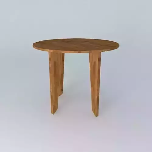 table round 3D model