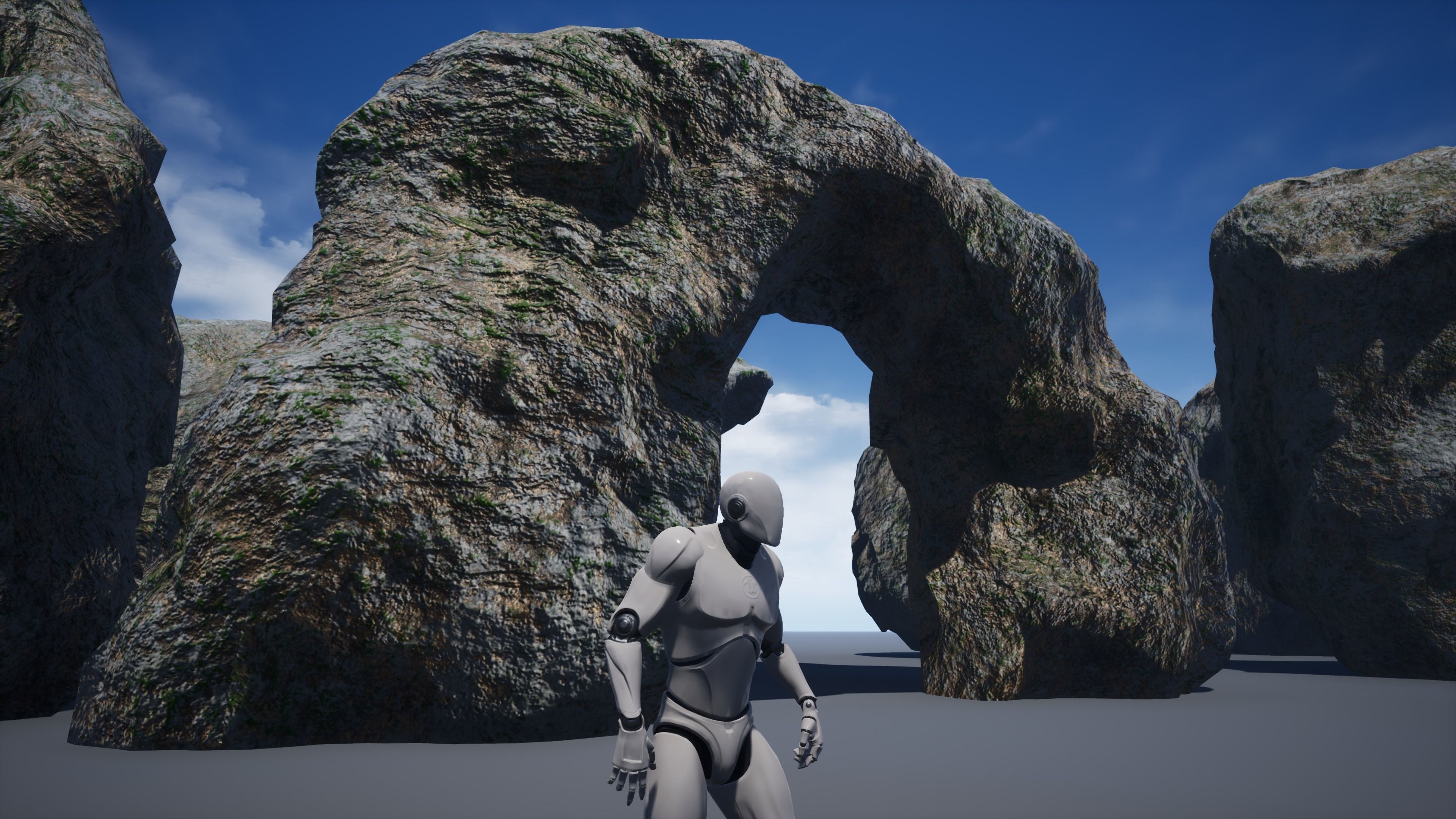 Rocks-winter textures included Free low-poly 3D model_8