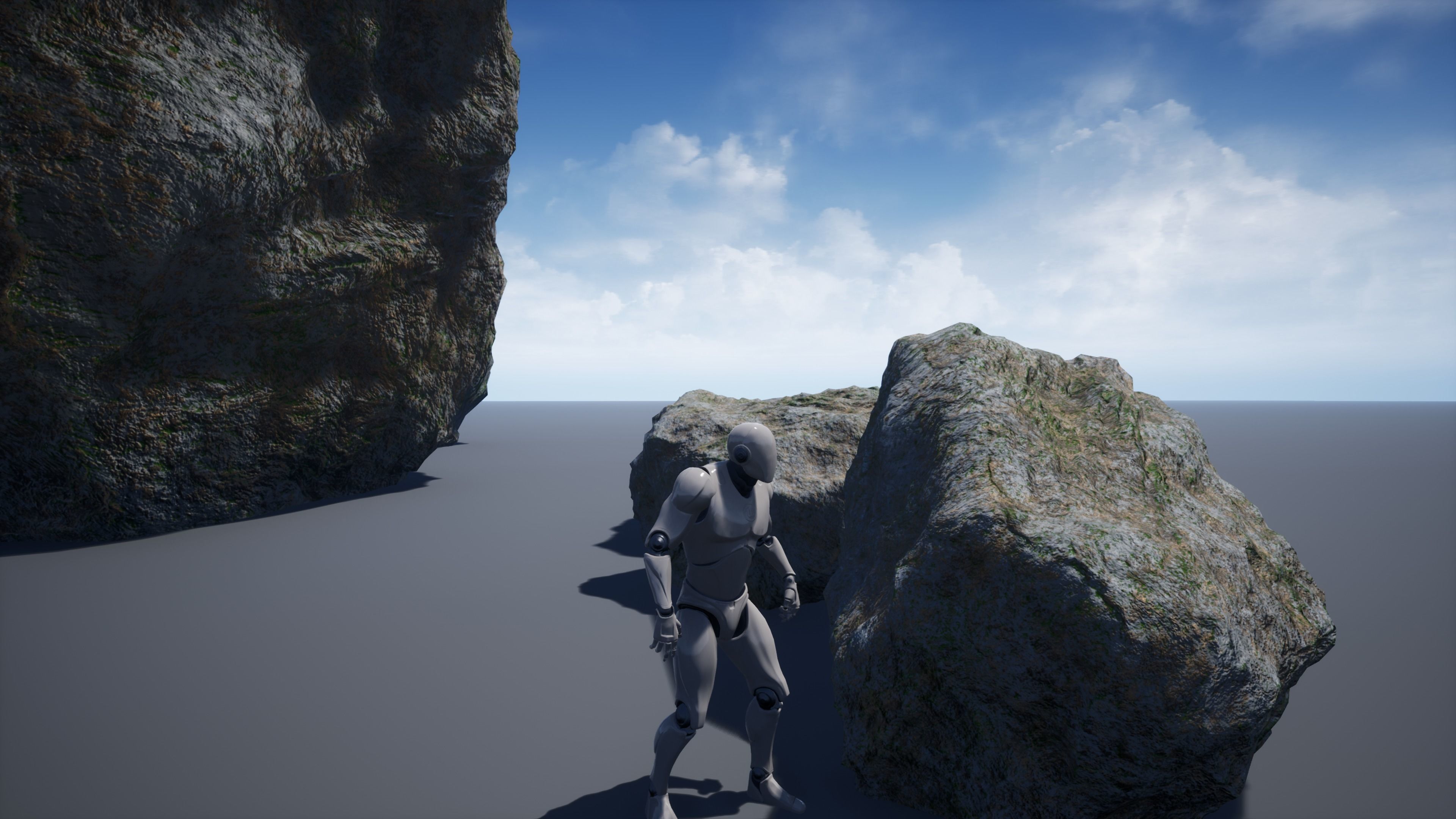 Rocks-winter textures included Free low-poly 3D model_6