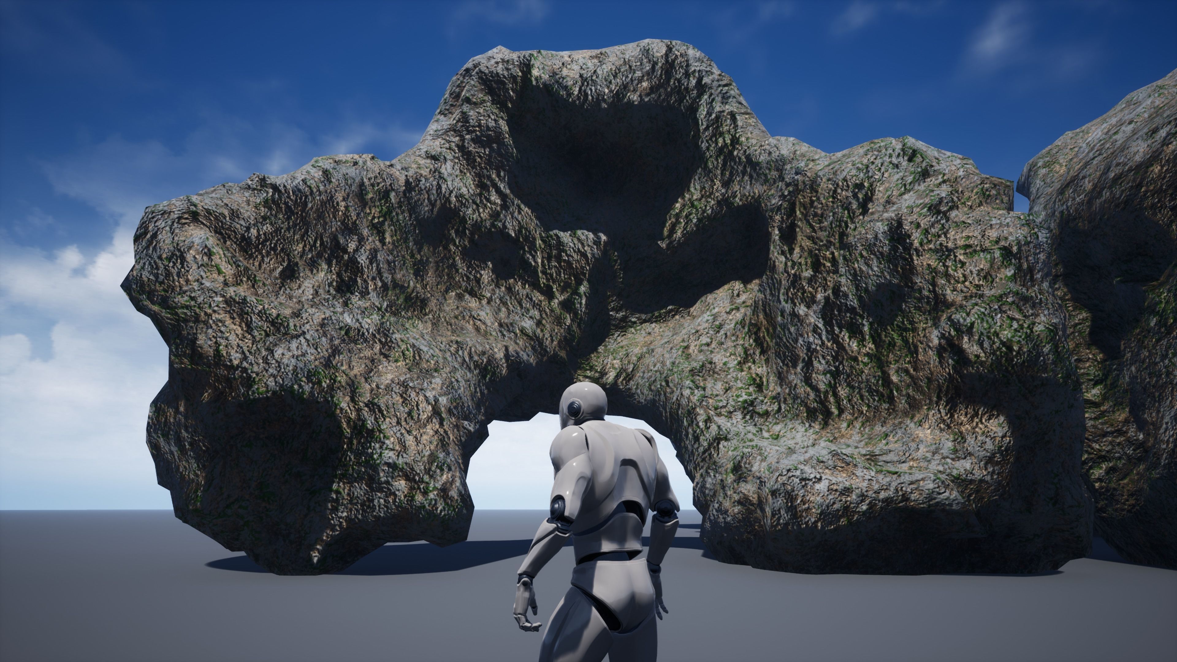 Rocks-winter textures included Free low-poly 3D model_7