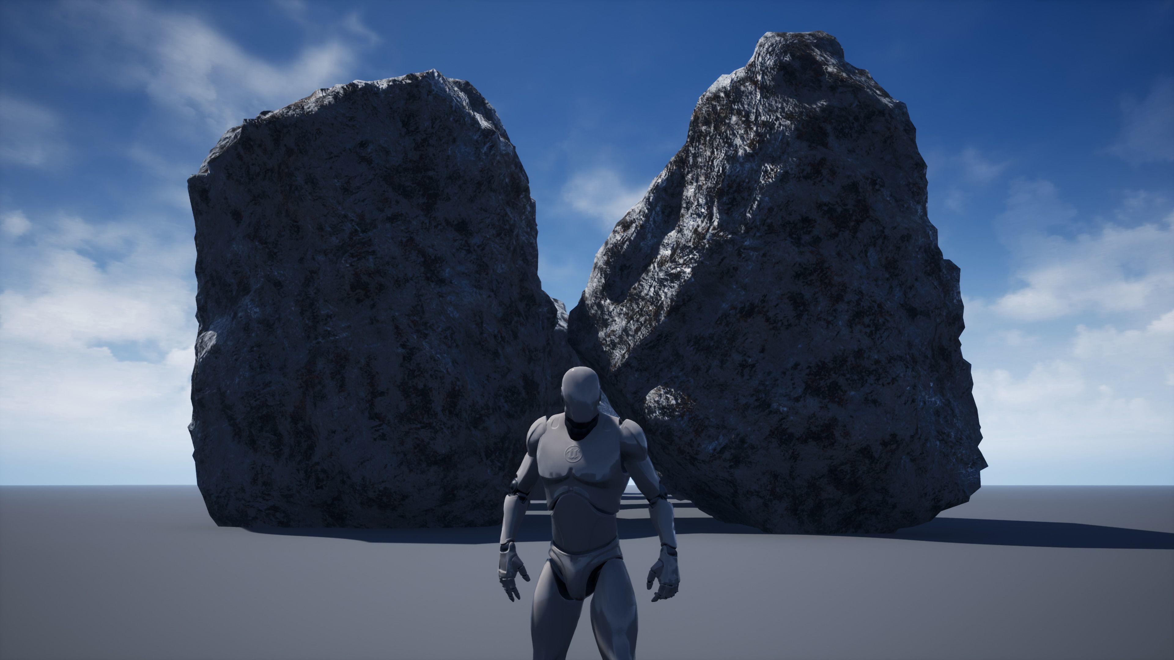 Rocks-winter textures included Free low-poly 3D model_13