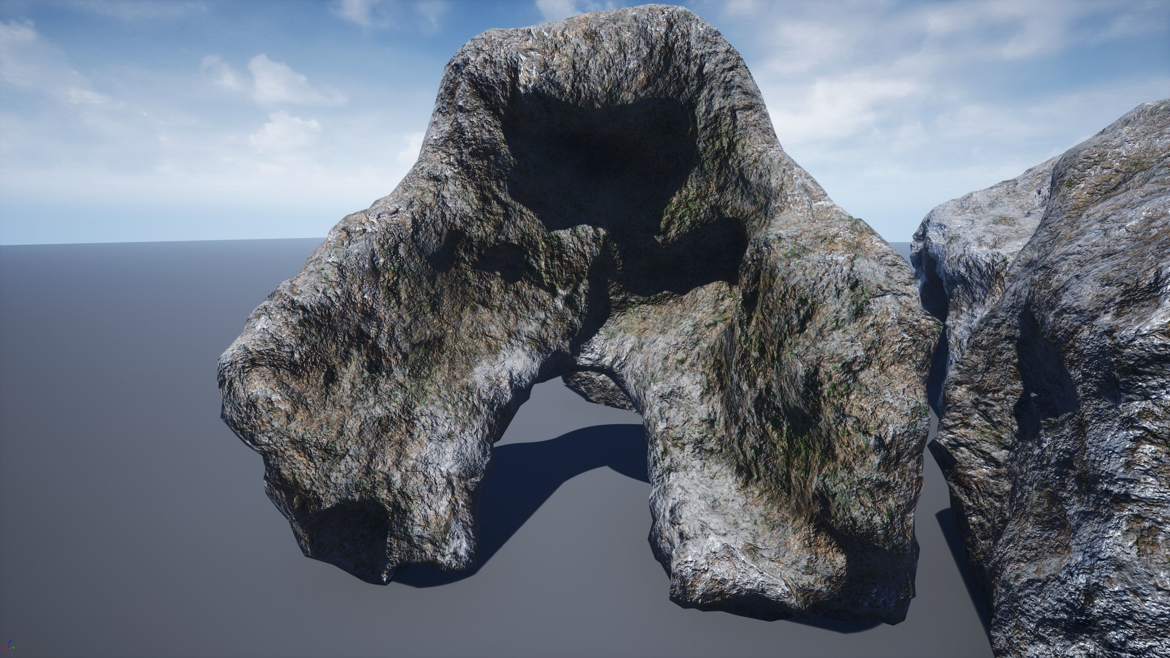 Rocks-winter textures included Free low-poly 3D model_20