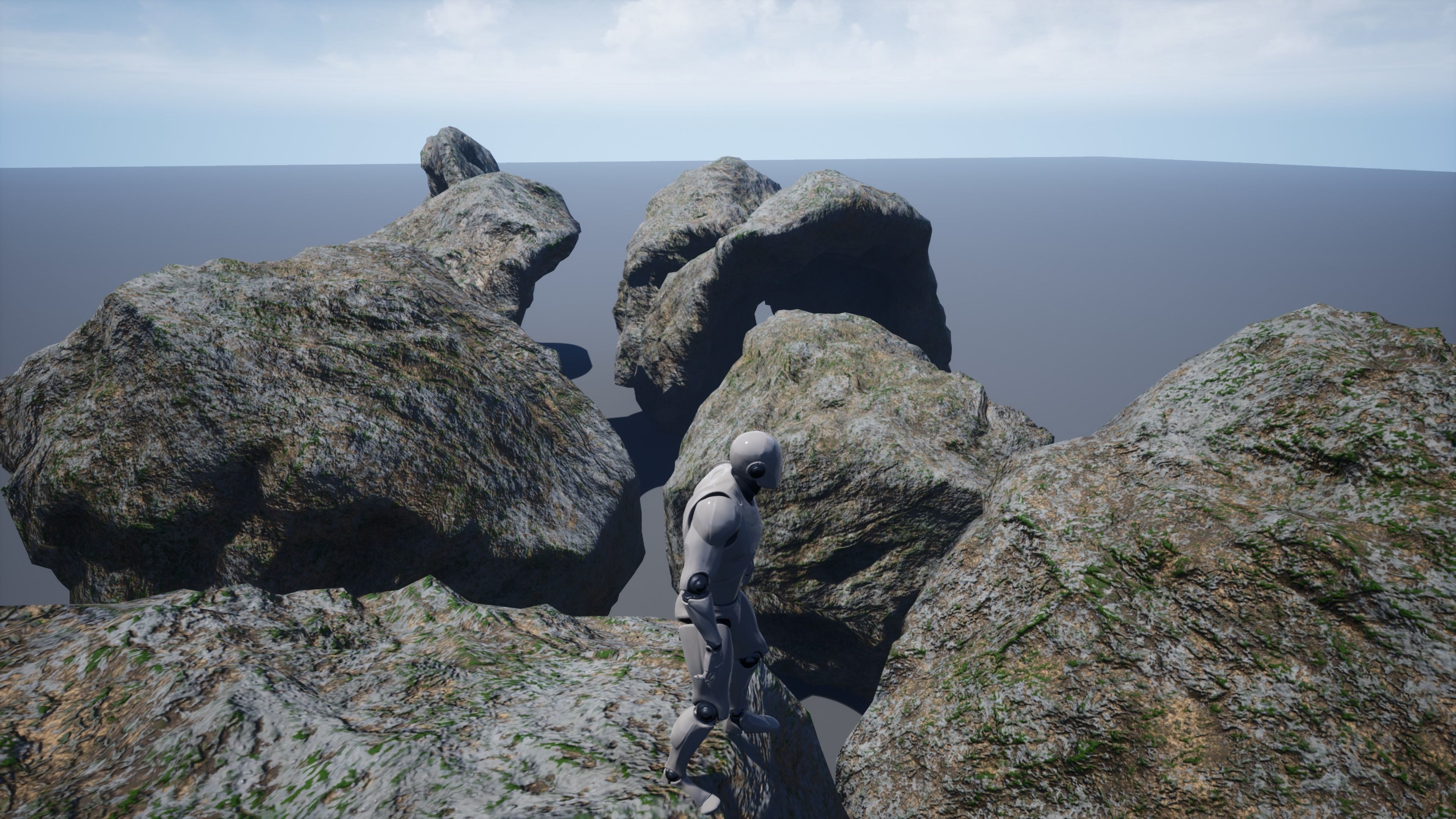 Rocks-winter textures included Free low-poly 3D model_3