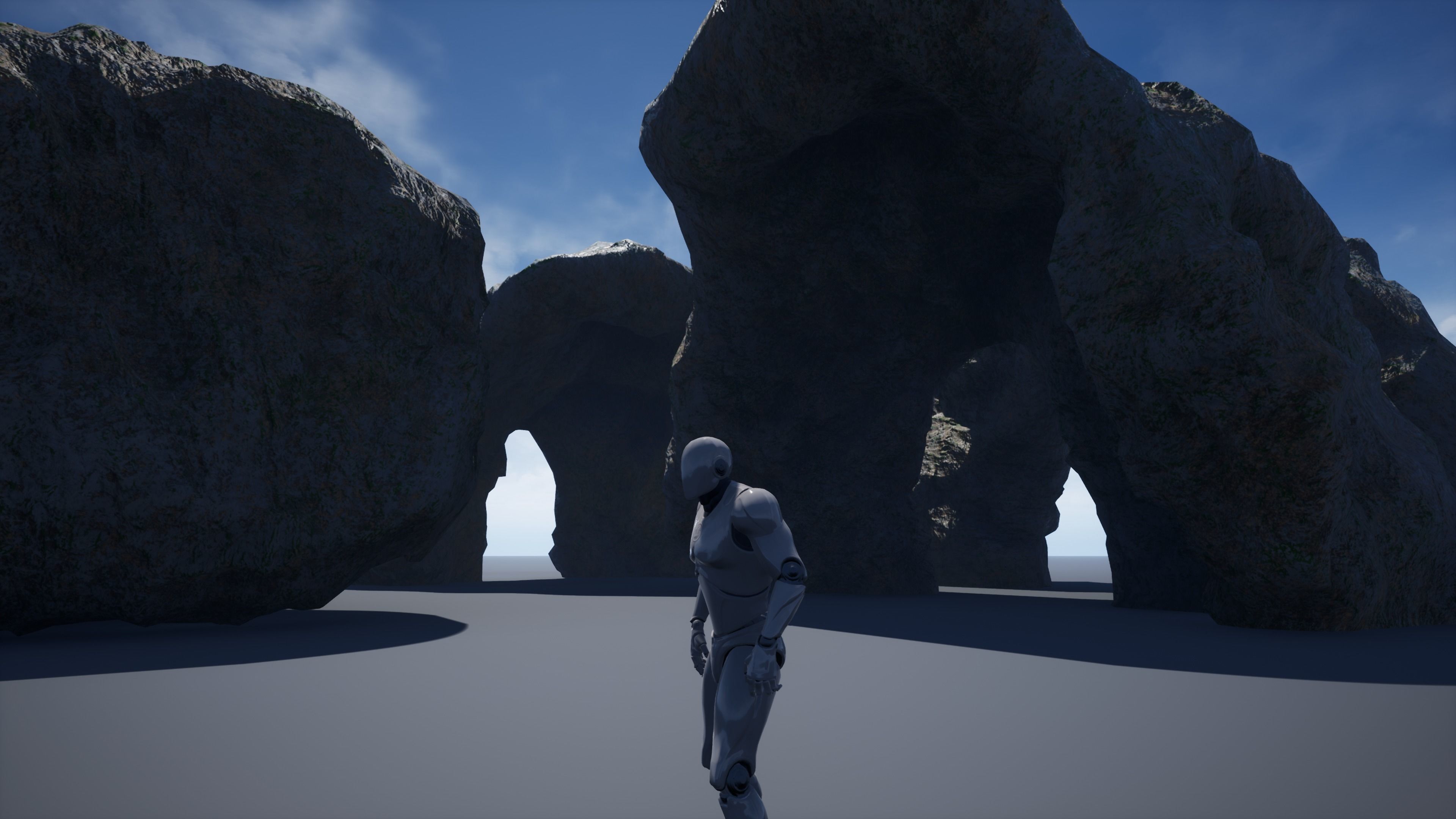 Rocks-winter textures included Free low-poly 3D model_9