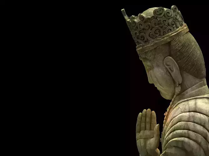 Game Model - Buddha Kabayashi Buddha statue
