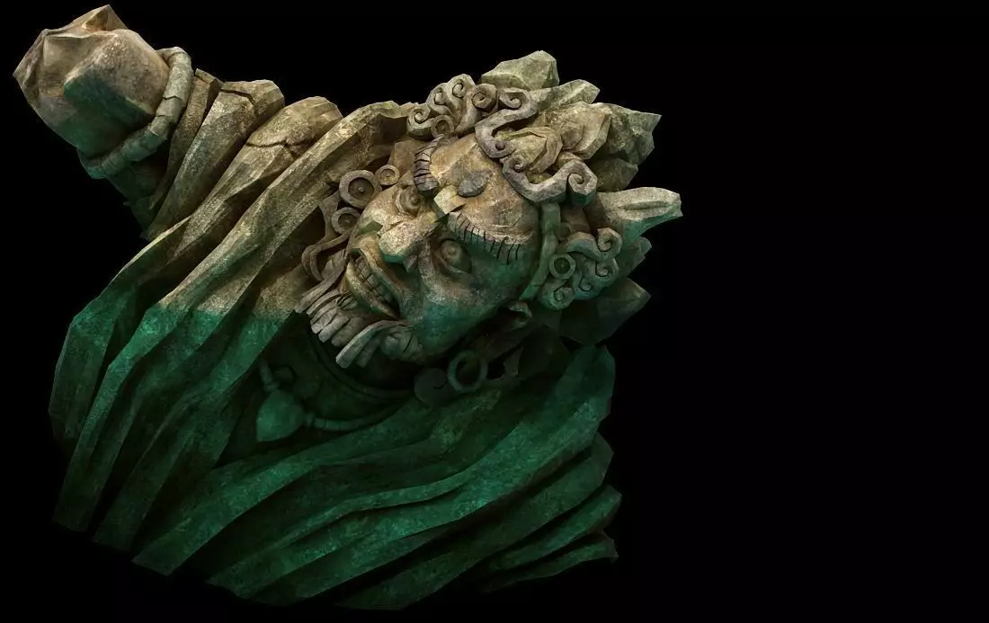 Model - Kashayana Buddha Forest Water Sculpture 01 3D model_0